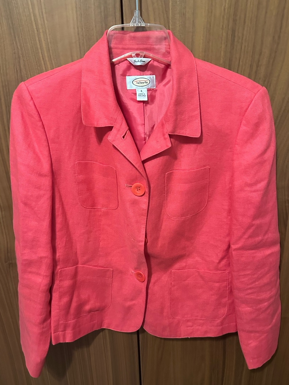 Talbots Linen Blazer